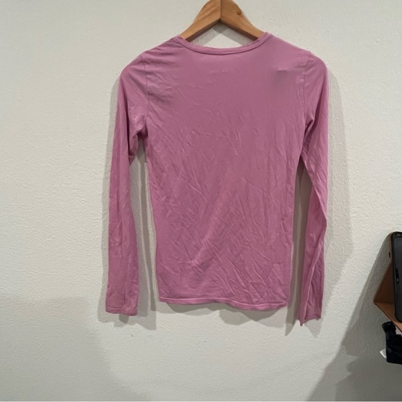 Everlane size xsmall pink/purple long sleeve top - Picture 5 of 5